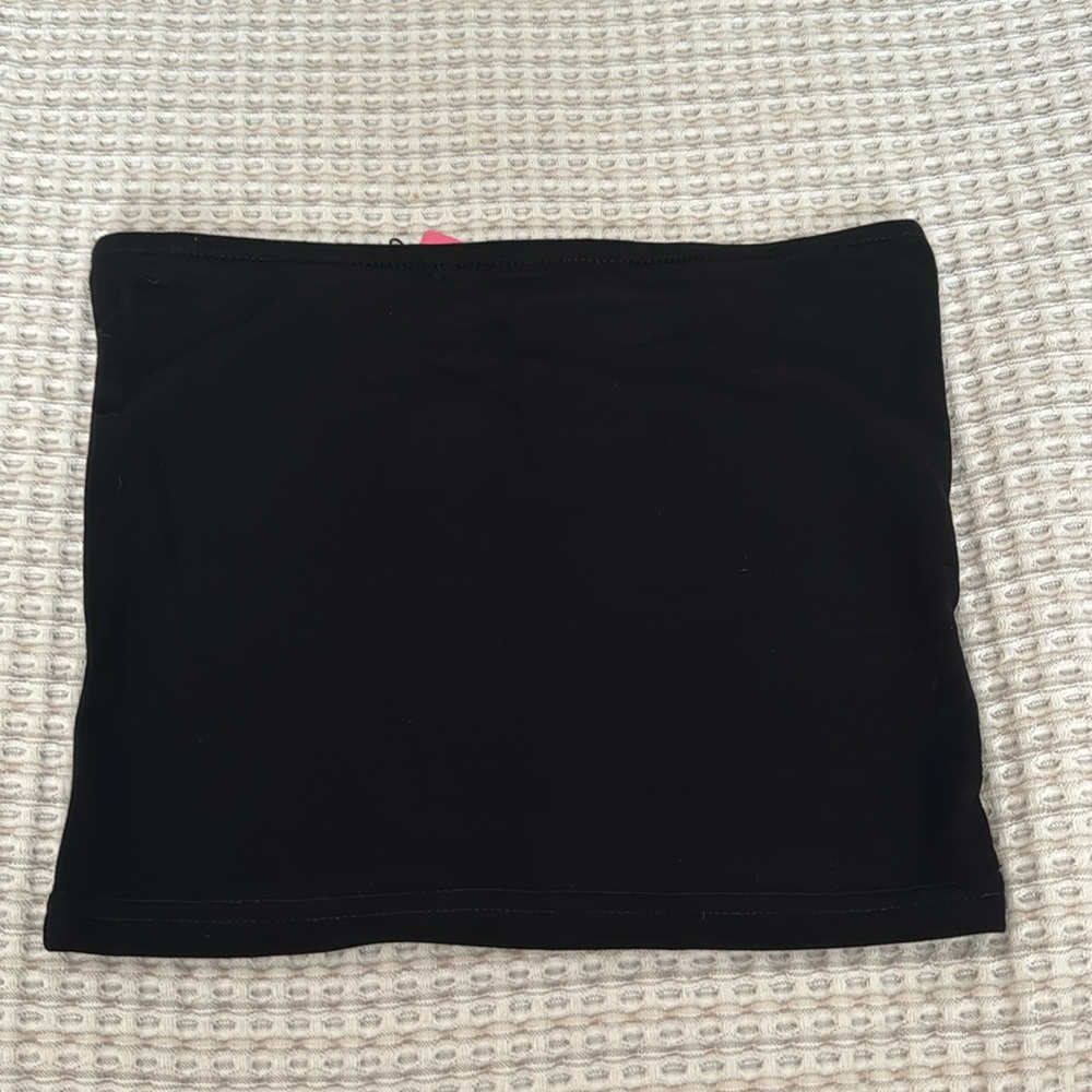 Black tube top EDIKTED XS NWT